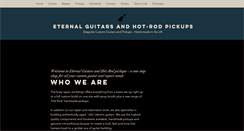 Desktop Screenshot of eternal-guitars.com
